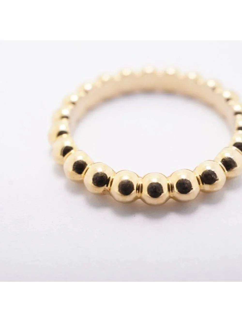 Van Cleef & Arpels Ring Perlee 18k Yellow Gold